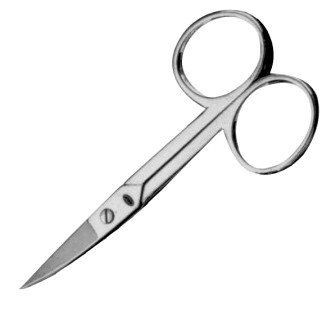 Фото Ножницы для ногтей Solingen 43 GD никель (Ножницы маникюрные)