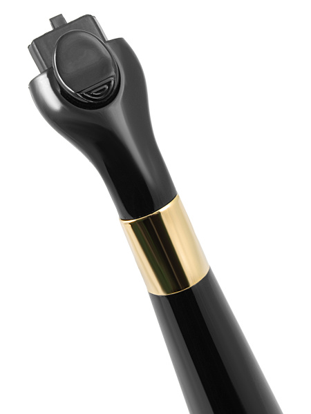 Фото Бритвенный станок Weisen MSS-01 BLK/G Black&Gold, черный с золотым (Бритвенные наборы с помазком)