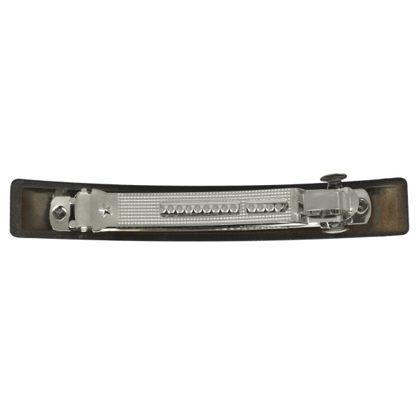 Фото Заколка-автомат для волос Weisen WSA-627-3 матовая, мокко, узкая, 1 шт. (Заколки)