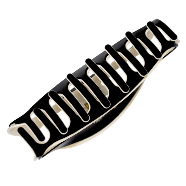 Фото Заколка-краб для волос Weisen WSRJ-893 Черный глянец, 1 шт. (Заколки)