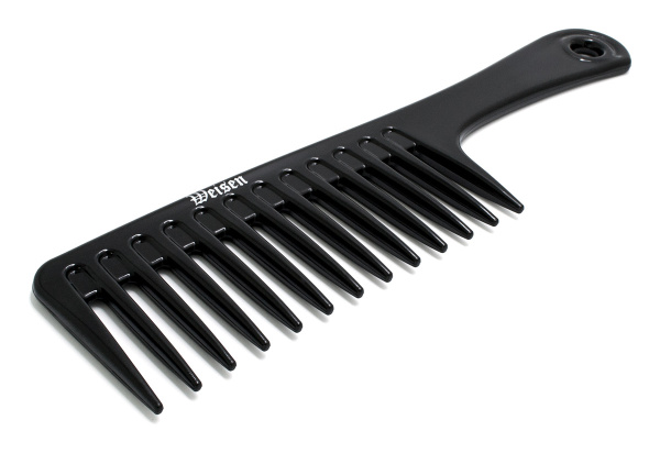 Фото Гребень Weisen ABS-75739 Black с ручкой, 25 см, черный (Гребни)