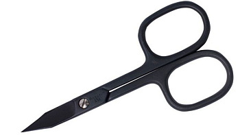 Ножницы для ногтей Dewal Black Edition 336black, матовые