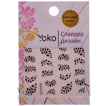 Слайдер-дизайн для ногтей Yoko Y SD-BLE 1245