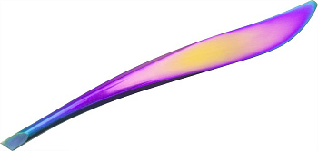 Пинцет для бровей Weisen WSK-1045 скошенный, 9 см