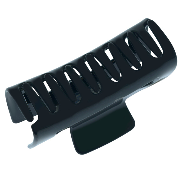 Фото Заколка-краб для волос Weisen WSRJ-835 Черный, средний, 8 см, 1 шт. (Заколки)