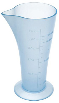 Стакан мерный Dewal JPP061D с носиком, 120 мл