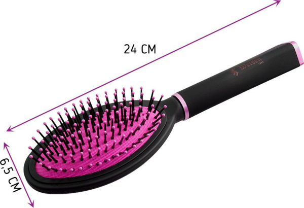 Фото Расчёска массажная Weisen R 9583 PICTA PINK (Расчёски и щётки)
