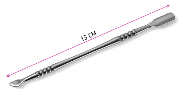 Фото Шабер Weisen NGHG-002A двухсторонний, 13 см (Шаберы для маникюра)