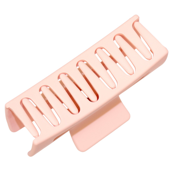 Фото Заколка-краб для волос Weisen WSRJ-1082 Розовый, матовый, 1 шт. (Заколки)