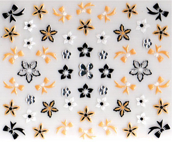 3D Наклейки для ногтей Yoko Y MN 01