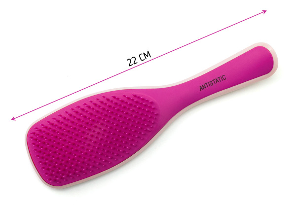 Фото Расческа массажная Weisen WS-2021G розовая/фуксия (Расчёски и щётки)