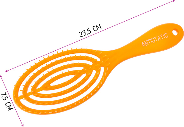 Фото Расческа продувная Weisen WS-2021E оранжевая (Расчёски и щётки)