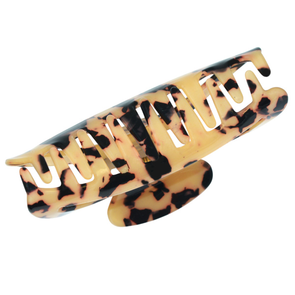 Фото Заколка-краб для волос Weisen WSRJ-839 Черепаховый, средний, 10 см, 1 шт. (Заколки)