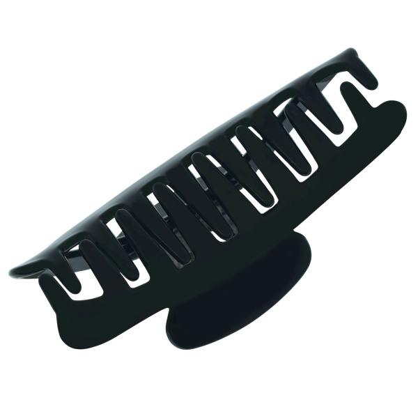 Фото Заколка-краб для волос Weisen WSRJ-839 Черный, средний, 10 см, 1 шт. (Заколки)