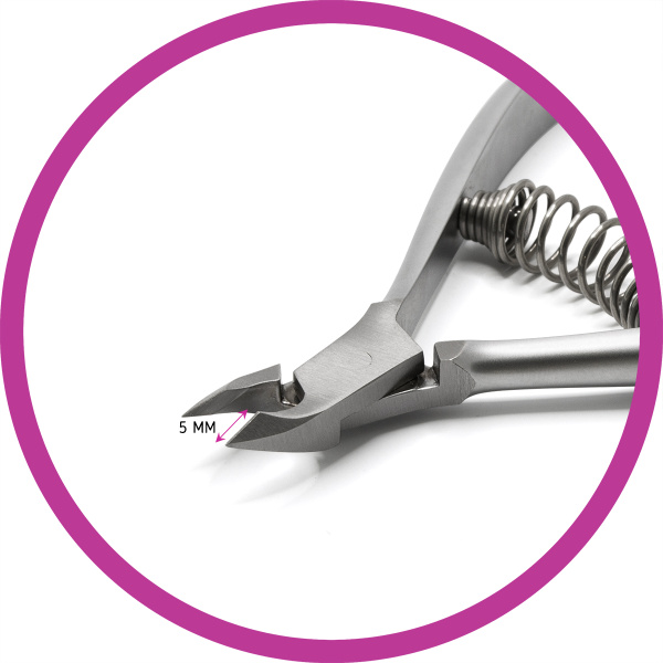 Фото Кусачки для кутикулы Weisen NGHD-004A, 5 мм (Маникюрные кусачки)