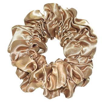 Резинка для волос Weisen WSWB-2-3 атласная, большая, золотистая