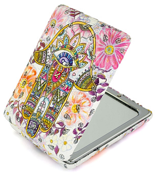 Зеркало компактное Weisen WSPK-131-2 Судьба, прямоугольное, 8,5х6,2 см