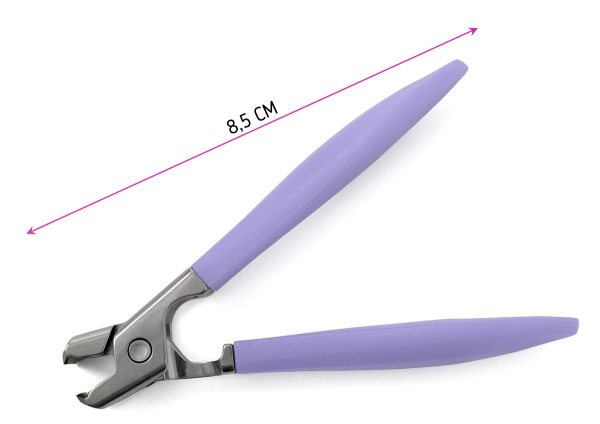 Фото Книпсер для ногтей Weisen NGHZ-37-1C Purple, 8,5 см, фиолетовый (Книпсеры для ногтей)