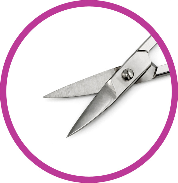 Фото Ножницы для ногтей Metzger NS-712-S (CVD) , блестящие (Ножницы маникюрные)