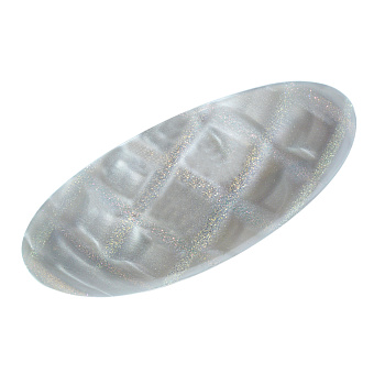 Заколка-автомат для волос Weisen WSRJ-462-5 Перламутр, серая, 1 шт.