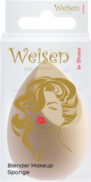Фото Спонж для макияжа Weisen PN01010 Ivory (Профессиональные спонжи)