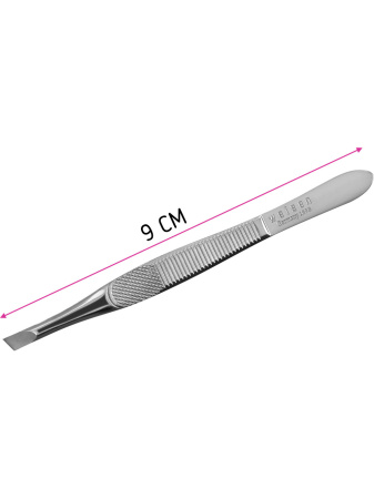 Фото Пинцет Weisen CTW-577 скошенный (Пинцеты для бровей)