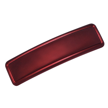 Заколка-автомат для волос Weisen WSAN-85-6 бордовая, матовая, широкая, 1 шт.