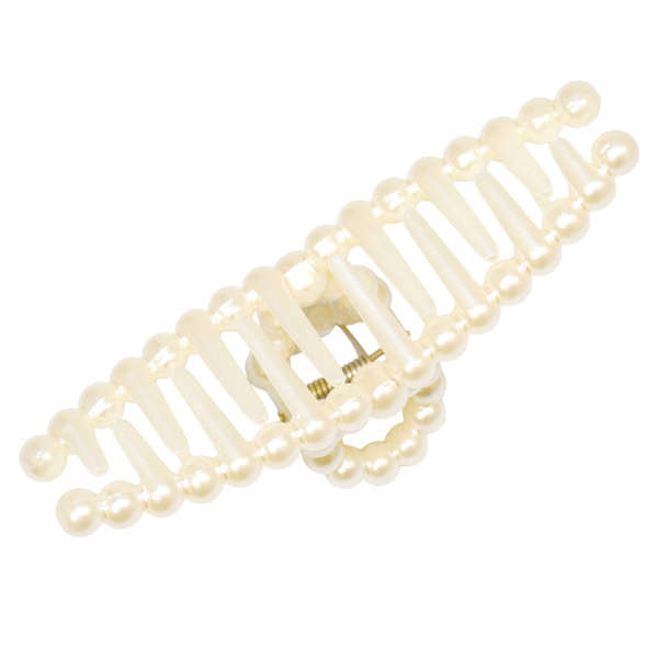 Фото Заколка-краб для волос Weisen WSAN-942 Жемчуг, 1 шт. (Заколки)