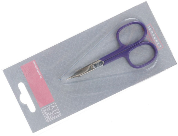 Фото Ножницы маникюрные универсальные Dewal Beauty 326, фиолетовый, 9 см (Ножницы маникюрные)