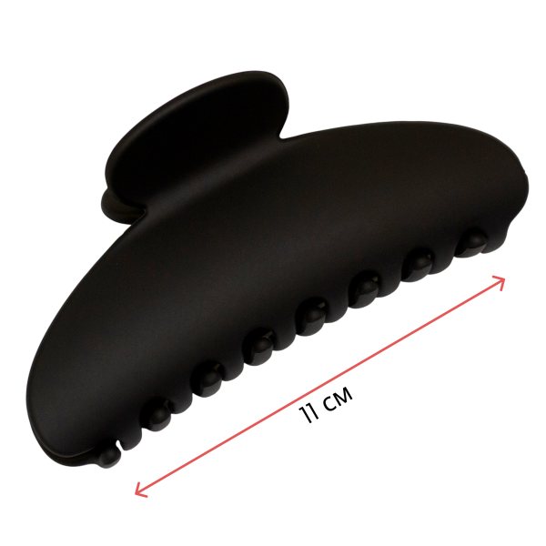 Фото Заколка-краб для волос Weisen WSRJ-1084 Черный, матовый, 1 шт. (Заколки)