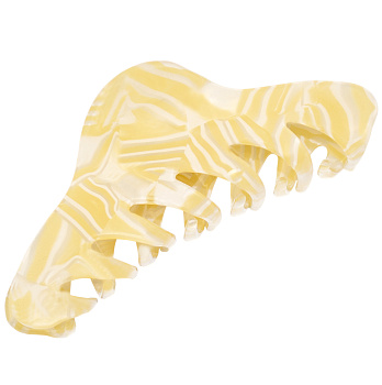 Заколка-краб для волос Weisen WSRJ-836 Бежевый перламутр, средний, 11,5 см, 1 шт.