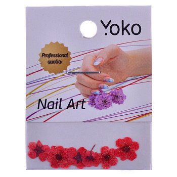 Сухоцвет для дизайна ногтей Yoko Y FLC 2