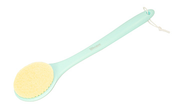 Щетка для тела Weisen PA03020 Mint массажная, овальная, 38 см, мятная