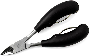 Кусачки для педикюра Weisen NGHD-026-Black, 17 мм, черные