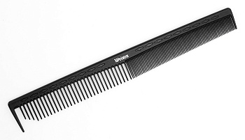 Гребень Weisen CB128 универсальный комбинированный, карбоновый, 23,5 см