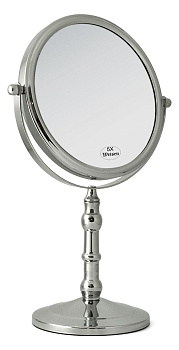 Зеркало Weisen WS-C72 настольное, 5X-увеличение, d 17 см, h 31,5 см