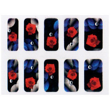 3D Наклейки для ногтей Ellis Cosmetic EC JXR09-2