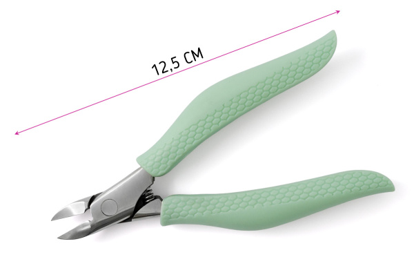 Фото Кусачки для педикюра Weisen RRK-1000 салатовые, 15 мм (Кусачки для педикюра)