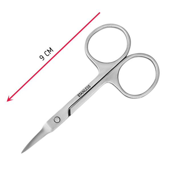 Фото Ножницы для ногтей Weisen WSK-751 изогнутые, 9,5 см (Ножницы маникюрные)