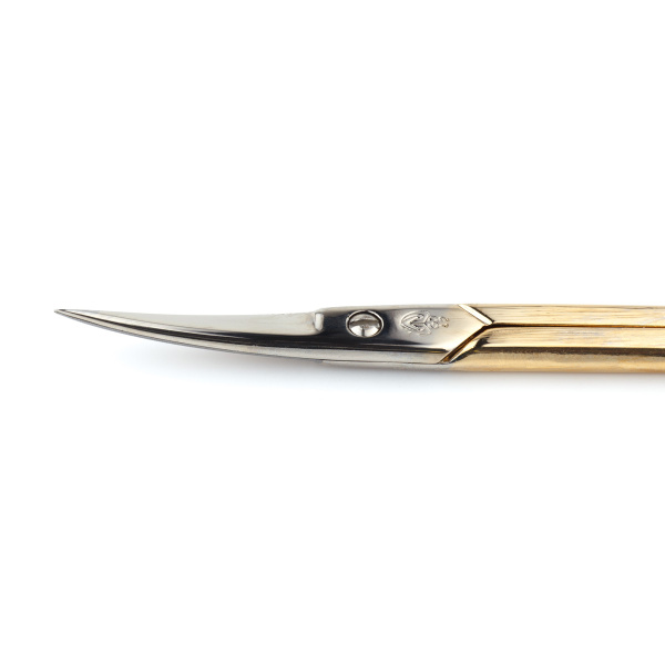 Фото Ножницы для кутикулы Solingen 42 GD золотистые (Ножницы маникюрные)