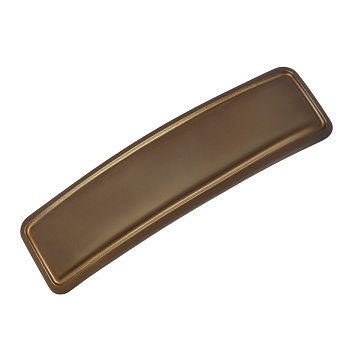 Заколка-автомат для волос Weisen WSAN-85-4 бежевая, матовая, широкая, 1 шт.