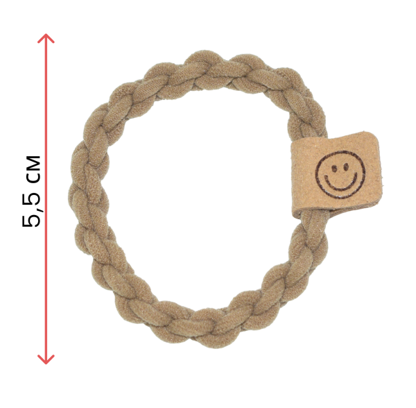 Фото Резинки для волос Weisen WSNA-15 Бежевые, 2 шт. (Резинки)