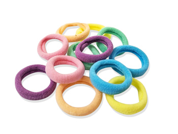 Резинки для волос Weisen WS-2103-4 Pastel супер мини, мультицвет, 12 шт.