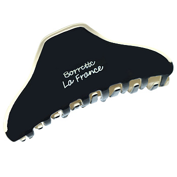 Заколка-краб для волос Weisen WSRJ-885 Черный, средний, 11,5 см, 1 шт.