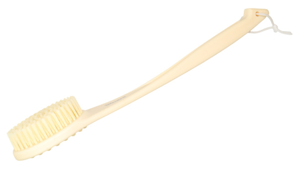 Фото Щетка для тела Weisen PA03021 Ivory массажная, 38,5 см, слоновая кость (Щётки для тела)