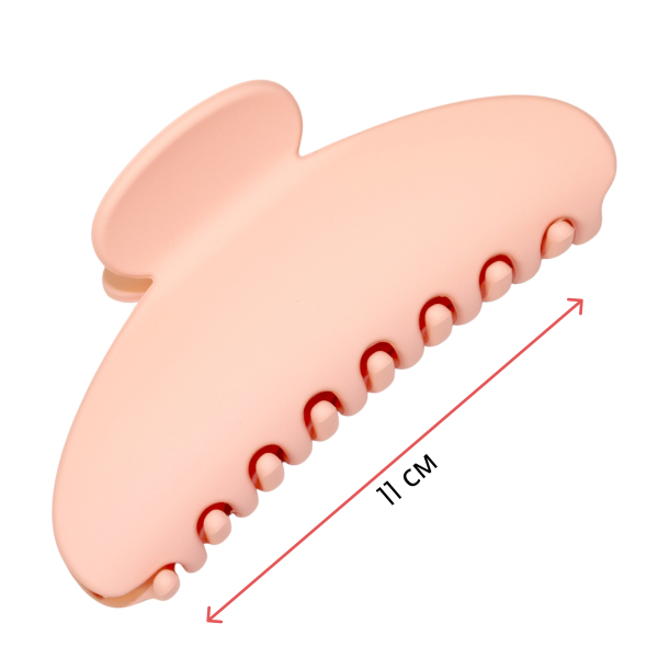 Фото Заколка-краб для волос Weisen WSRJ-1084 Розовый, матовый, 1 шт. (Заколки)