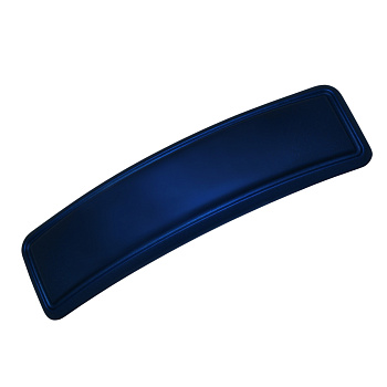 Заколка-автомат для волос Weisen WSAN-85-2 синяя, матовая, широкая, 1 шт.