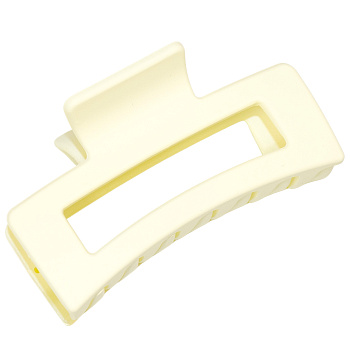 Заколка-краб для волос Weisen WSRJ-1082 Пломбир, матовый, 1 шт.