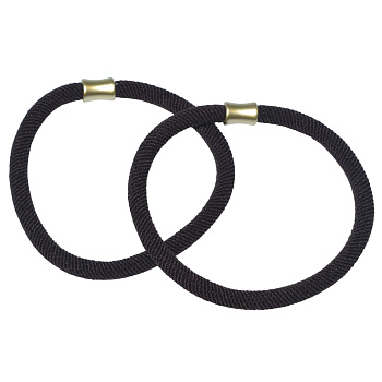 Резинки для волос Weisen WSNA-1217-4 мокко, 2 шт