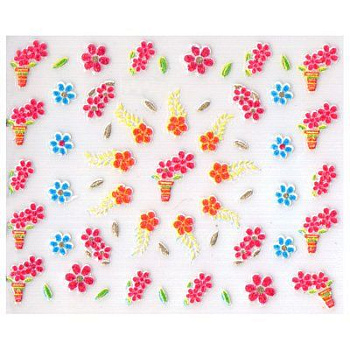 3D Наклейки для ногтей Ellis Cosmetic EC NA 002